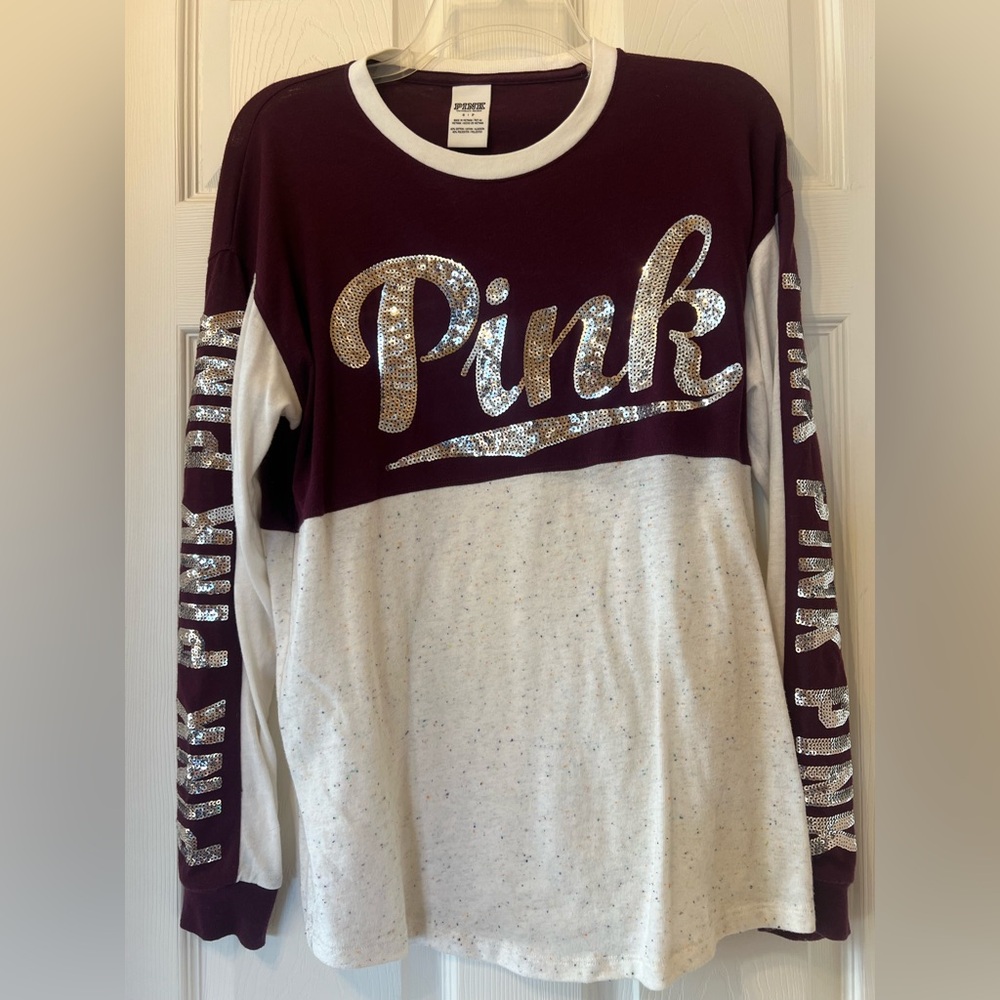 Size Small Victoria's Secret Long Sequin Shirt